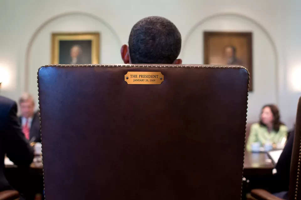 President Obama Cabinet Meeting